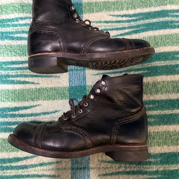 Red Wing Black iron ranger boots - Picture 1 of 5